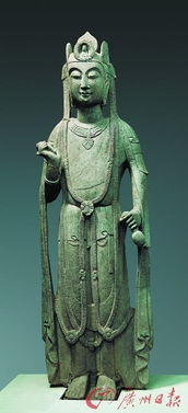 石观音菩萨立像 隋代佛教造像精品力作