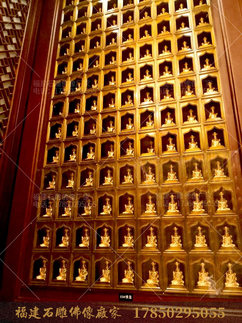 佛教造像艺术 寺庙彩绘观音菩萨佛像的工艺与意义