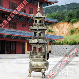 禅意铸就，信仰之韵 热销佛教铜香炉塔炉与造像现货批发全解析